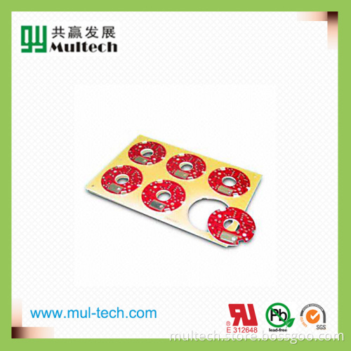 Isola Material PCB Board with Red Mask